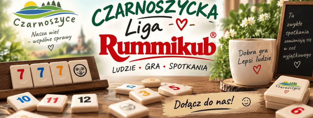 Czarnoszycka Liga Rummikub - Ludzie, Gra, Spotkania
